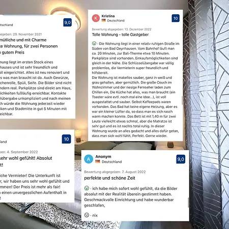 Stilvolles, Frisch Renoviertes 2zi Mit Kueche Und Balkon In Kliniknaehe Apartment Bad Oeynhausen